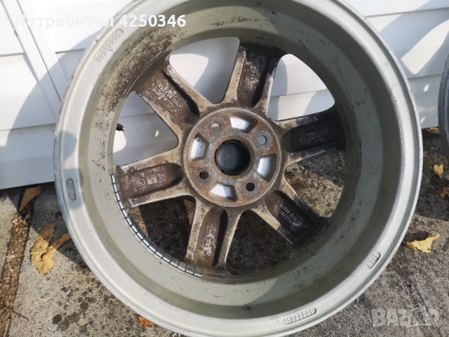 Продавам алуминиеви джанти 15ки, 4х 100, 5J, ЕТ45, отвор 54.1, снимка 2 - Гуми и джанти - 51959037