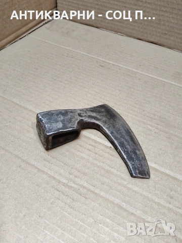 Соц Стара Малка Ръчно Кована Брадвичка Брадва 0.500кг. НОМЕР 769., снимка 3 - Антикварни и старинни предмети - 53938919