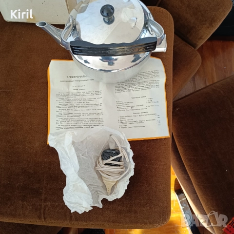 Ретро електрически чайник 2 литра нов, снимка 16 - Кани - 52681600