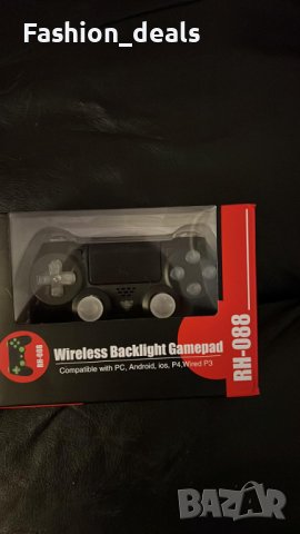 Нов Безжичен контролер за Ps4 pro slim компютър Android игри геймър, снимка 8 - Аксесоари - 39504529