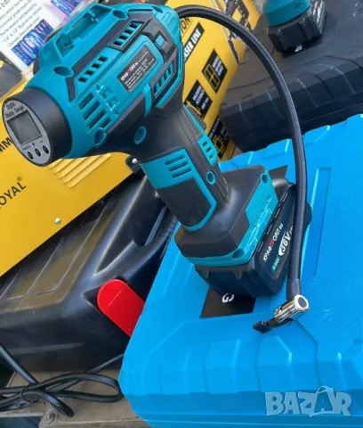 Акумулаторен Комплект за Въздух (гуми) KRAFT ROYAL 36V 8,0AH 2 батерии зарядно устройство и куфар, снимка 2 - Аксесоари и консумативи - 49458673