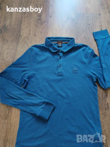 hugo boss orange - страхотна мъжка блуза M, снимка 5 - Блузи - 56194427