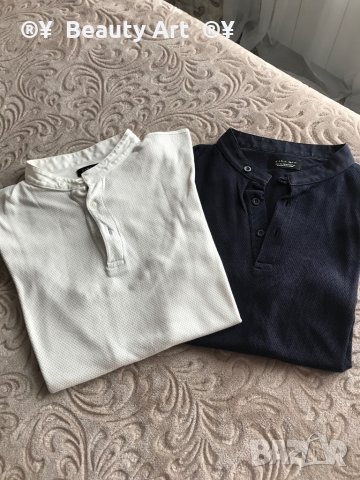 Лот мъжки тениски ZARA , S/M, снимка 1 - Тениски - 29423632