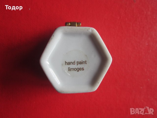 Страхотна порцеланова кутийка за хапчета бижута , снимка 4 - Колекции - 38063548