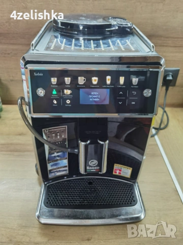 Saeco Xelsis SM - внос , с БГ меню , в оригинален кашон, снимка 14 - Кафемашини - 53892243