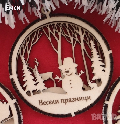 детски дървени фигурки за елха-пингвин,елен, снимка 14 - Коледни подаръци - 48123434