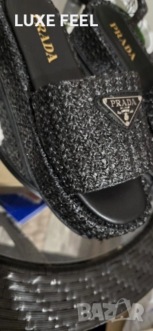 PRADA 💎Дамски Чехли , снимка 3 - Чехли - 54034034