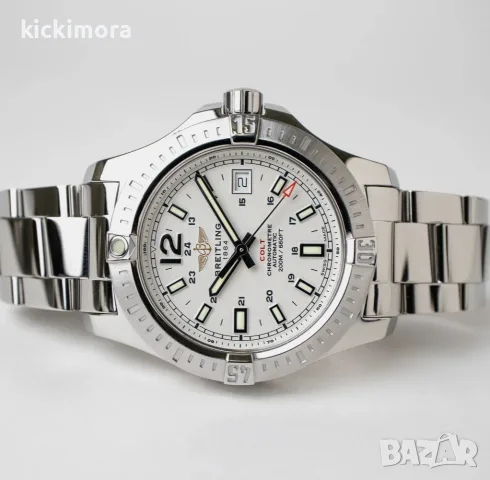 Breitling Colt 41 Automatic Stratus Silver
