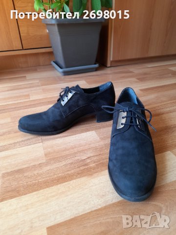 Черни елегантни обувки номер 38