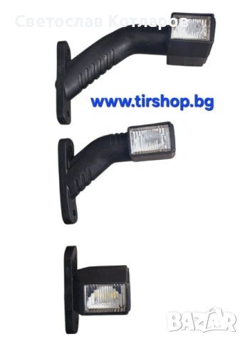 Нов модел диодно рогче 13 сантиметра правоъгълно ивеко дейли спринтер форд платформа , снимка 2 - Аксесоари и консумативи - 54036355