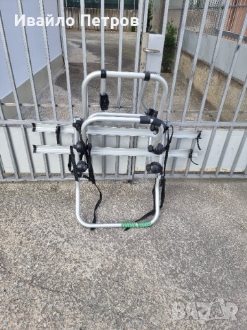 Алуминиева стойка,багажник за два велосипеда FABER, снимка 1