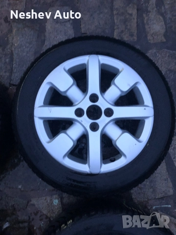 4бр. Алуминиеви джанти с гуми от Citroen 16 цола., снимка 5 - Гуми и джанти - 52597794
