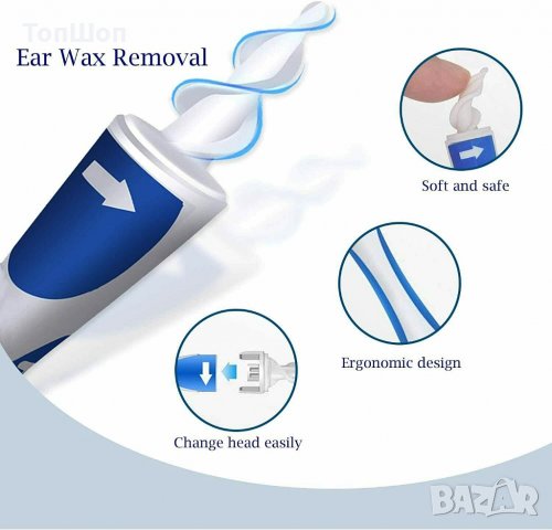 Уред за почистване на уши с 16 накрайника, снимка 9 - Други - 31660286