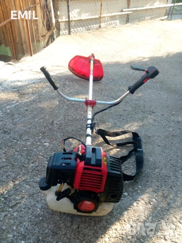 Бензинов Тример за трева касачка, снимка 6 - Градинска техника - 54147757