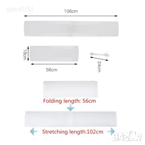 Дефлектор за въздушния поток на климатик - КОД 2536, снимка 13 - Климатици - 49406491
