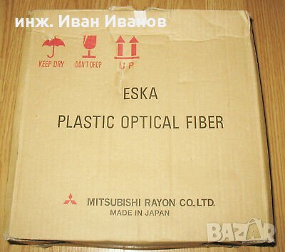 Mitsubishi 0,5мм и 0,75мм Оптично влакно-Plastic Optical Fiber ESKA CK20, CK30 PMMA, снимка 3 - Друга електроника - 34432102