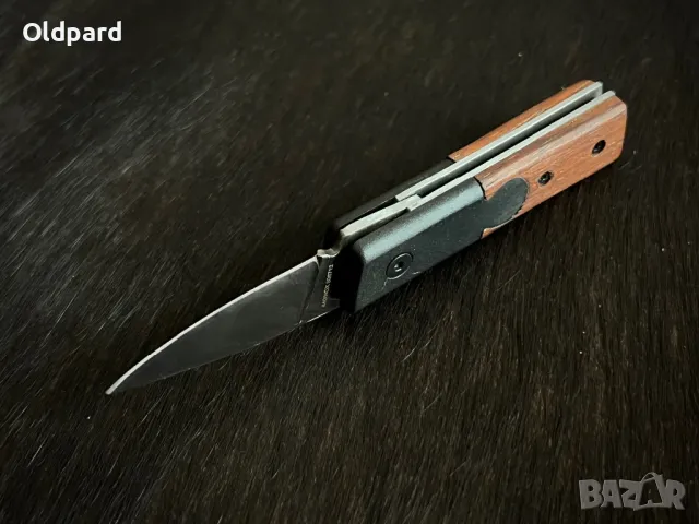 Компактен автоматичен сгъваем нож Linder Zac. , снимка 2 - Ножове - 48692406