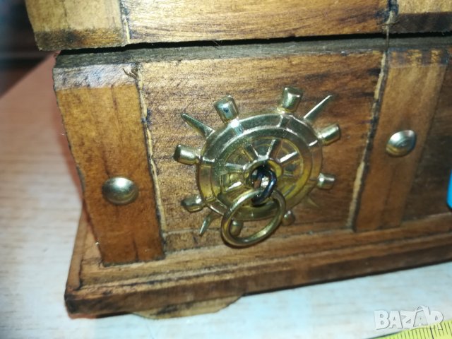 дървен морски сандък 0903211726, снимка 8 - Колекции - 32097761