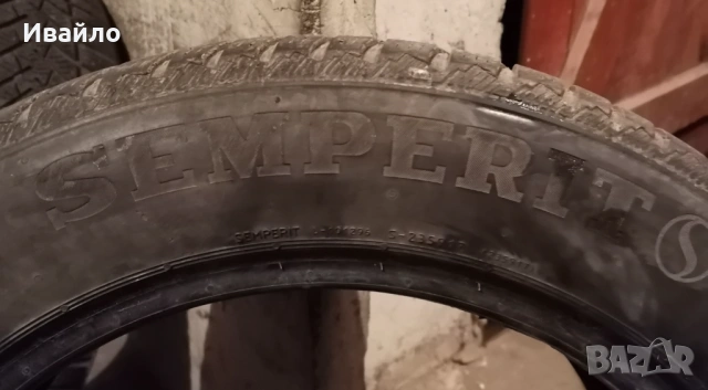 Продавам 2 броя зимни гуми 205.55.16 на 1 сезон дот 2021 Semperito , снимка 3 - Гуми и джанти - 53159090