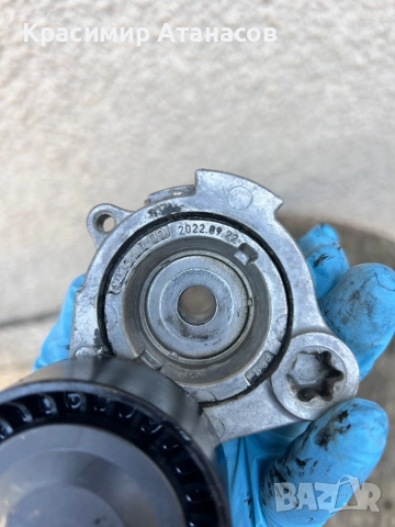 F-562947. Обтяжна ролка пистов ремък за Шевролет Каптива 2.0 VDTi. 150кс. 2008г, снимка 2 - Части - 52199064