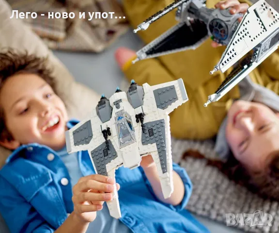 НОВО LEGO Star Wars 75348 - Мандалорски изтребител срещу Тай прехващач, снимка 9 - Конструктори - 48960127