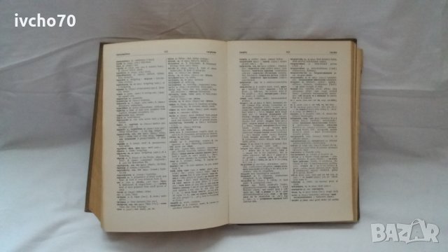 Българско - английски речник, снимка 6 - Чуждоезиково обучение, речници - 31043727