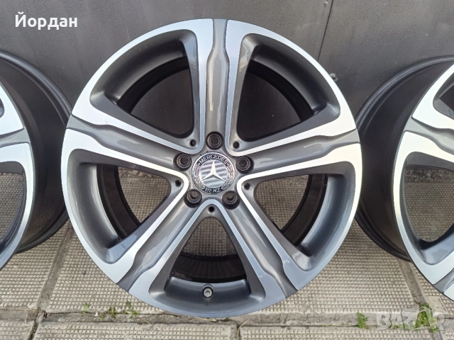 ОРИГИНАЛНИ джанти 18 ' цола 5x112 МЕРЦЕДЕС / MERCEDES BENZ ET38 8J + датчици, снимка 7 - Гуми и джанти - 54200716
