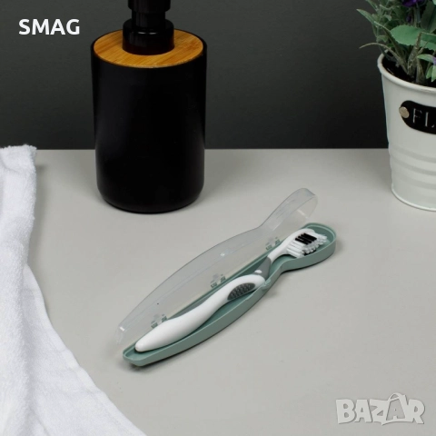 Пластмасов калъф за четка за зъби мента 20.5 см_1222957, снимка 3 - Други - 52316003