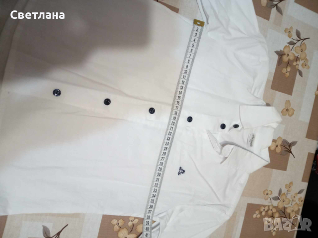 бяла риза за момче, снимка 2 - Детски ризи - 44724496
