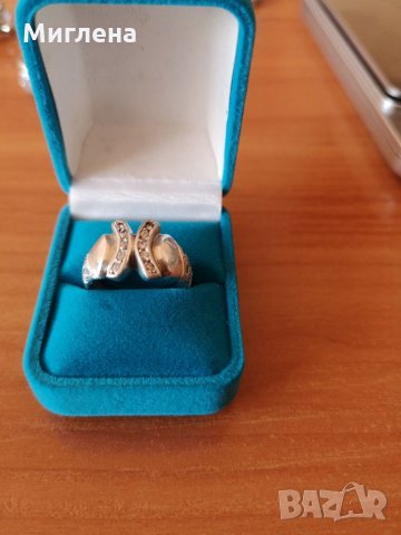 Сребърен пръстен с цирконий 925, снимка 7 - Пръстени - 34869744