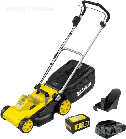 Акумулаторна косачка за трева Karcher LMO 3-18 18V комплект зарядно и батерия