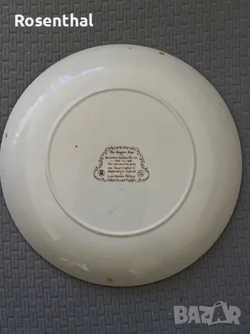 Декоративна английска чиния , снимка 3 - Декорация за дома - 48421864