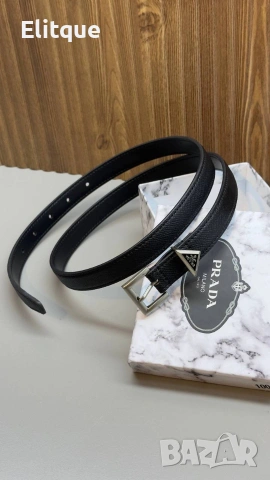 колани от естествена кожа в кутия prada