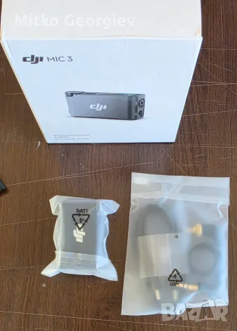 DJI Mic 3 Receiver, снимка 3 - Чанти, стативи, аксесоари - 55727353