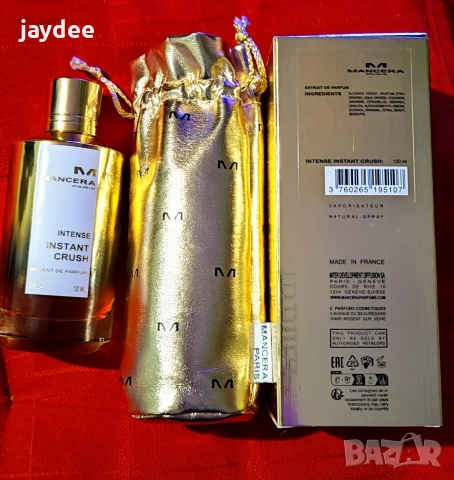 Парфюм - Mancera Intense Instant Crush , снимка 2 - Унисекс парфюми - 52997452