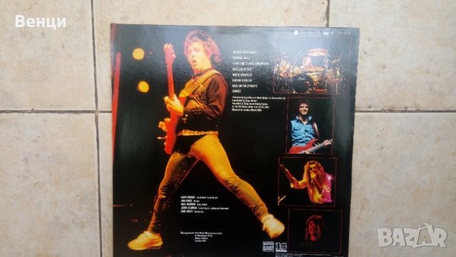 Грамофонна плоча на GARY MOORE-Live in Japan   LP., снимка 2 - Грамофонни плочи - 35238597