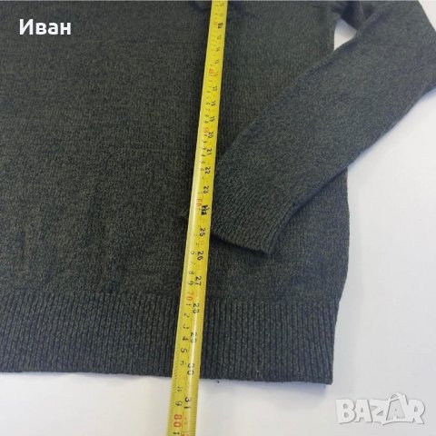 Calvin Klein мъжки оригинален пуловер вълна памук размер XL, снимка 5 - Пуловери - 42867147