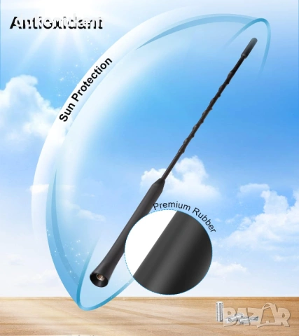 Универсална автомобилна радио антена 28 см – мощно DAB/FM приемане, снимка 4 - Аксесоари и консумативи - 53029635