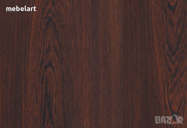 Полица (етажерка, лавица) за стена - Венге, снимка 3 - Секции и витрини - 42820323