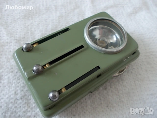 Старинно железничарско фенерче 4 цвята - №4