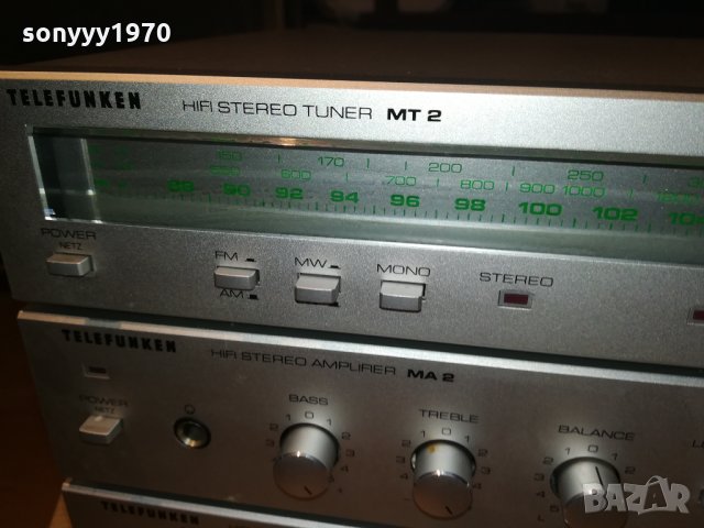 Telefunken hifi ampli deck tuner-внос швеицария, снимка 13 - Ресийвъри, усилватели, смесителни пултове - 30141943