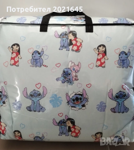 Детски спален комплект с олекотена завивка за единично легло, снимка 8 - Спално бельо и завивки - 53332543