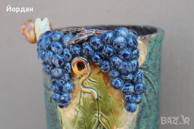 Немска ваза ръчна изработка , снимка 9 - Вази - 37605330