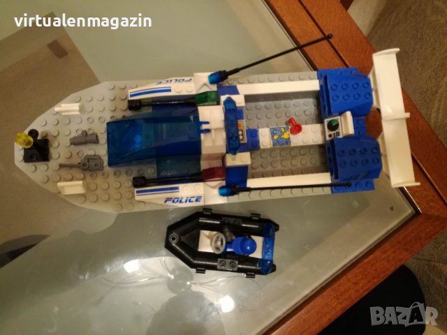 Конструктор Лего - модел LEGO 4 Juniors 4669 - Turbo-charged Police Boat, снимка 5 - Конструктори - 38990538
