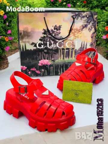 Prad🅰️ дамски сандали Различни цветове , снимка 3 - Сандали - 48836339