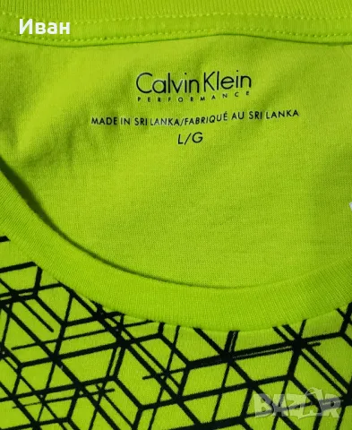 Нови оригинални фланелки CALVIN KLEIN - 100% памук - L, снимка 4 - Тениски - 49733200