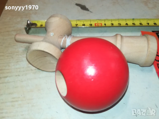 ДЪРВЕНА ИГРА С ТОПКА И ВЪЖЕ 1108250828, снимка 17 - Колекции - 51323296