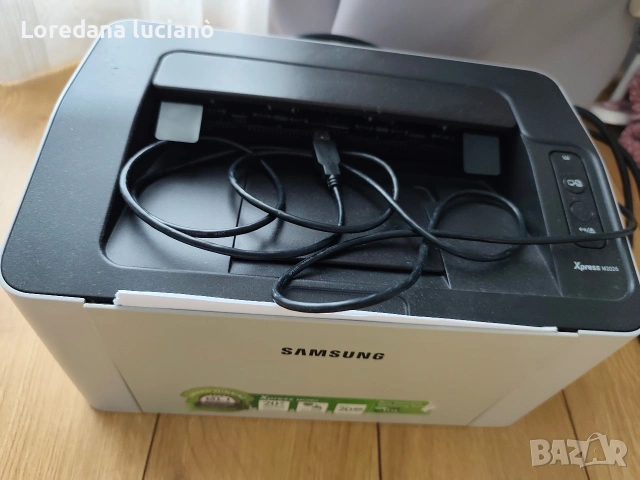 Лазерен принтер Samsung Xpress M2026 – черно-бял, с тонер, снимка 3 - Друга електроника - 53364307