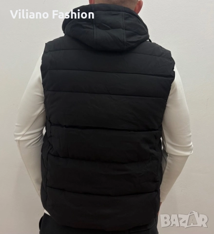 Мъжка грейка с качулка, снимка 2 - Якета - 52255600