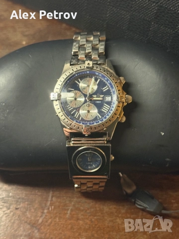 Breitling chronomat 41 mm, снимка 5 - Мъжки - 53925185
